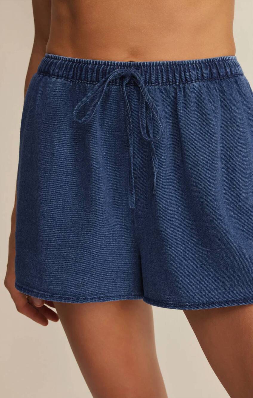 NEW Z SUPPLY women's the perfect twill short in twilight blue